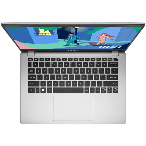 MSI Modern 14 C12M 14 inch FHD i5 16GB 512GB Win11 Home Silver Laptop - Image 5