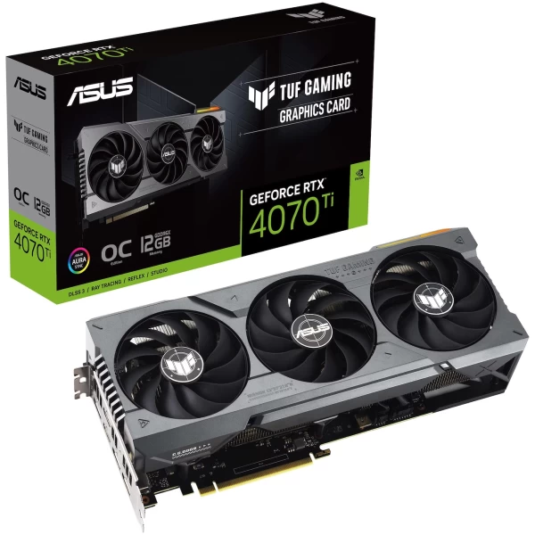 ASUS GeForce RTX 4070 Ti TUF Gaming OC 12GB GDDR6X Video Graphics Card