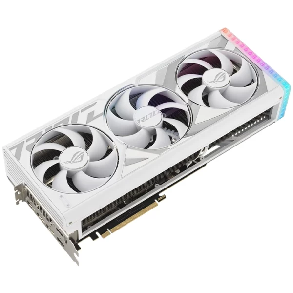 ASUS GeForce RTX 4080 ROG Strix OC 16GB Video Card - White - Image 8