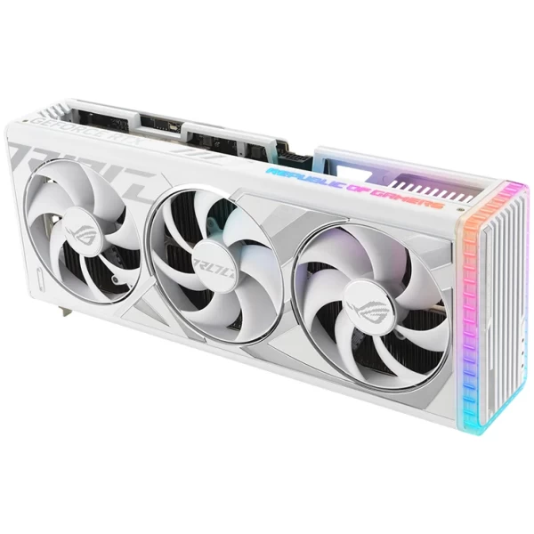 ASUS GeForce RTX 4080 ROG Strix OC 16GB Video Card - White - Image 7