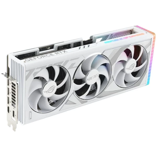 ASUS GeForce RTX 4080 ROG Strix OC 16GB Video Card - White - Image 6